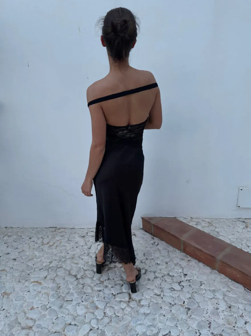 Design By Si Nicoline off shoulder top i blonde - Sort Best