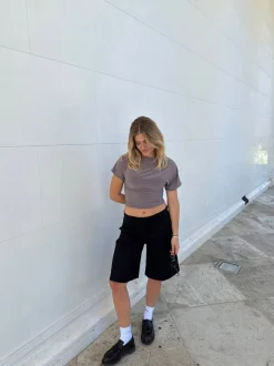 Design By Si Noelia bermudashorts - Sort Clearance