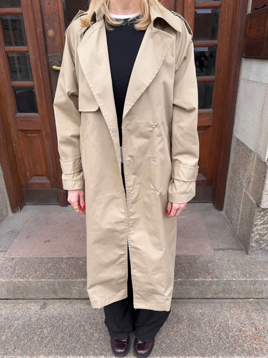 Design By Si Nyra trenchcoat - Beige Sale