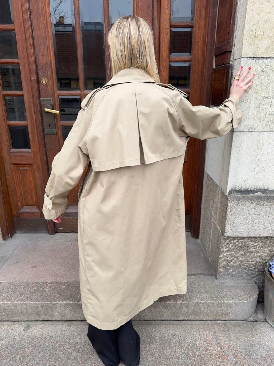 Design By Si Nyra trenchcoat - Beige Sale