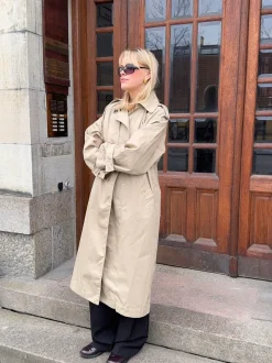 Design By Si Nyra trenchcoat - Beige Sale
