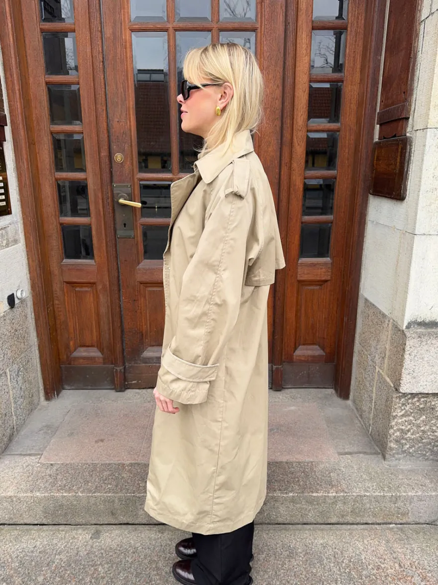 Design By Si Nyra trenchcoat - Beige Sale