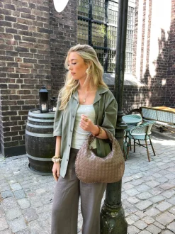 Design By Si Paris taske - Lys brun