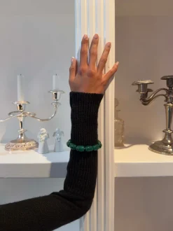 Design By Si Perla armbånd - Grøn Online