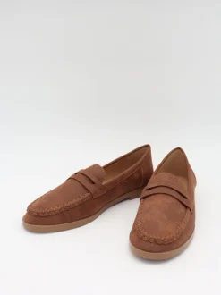 Design By Si Pilou loafers i ruskind - brun Clearance