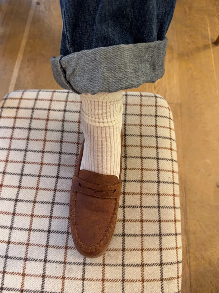 Design By Si Pilou loafers i ruskind - brun Clearance