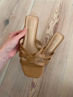 Design By Si Pimkie sandaler med hæl - Lysebrun