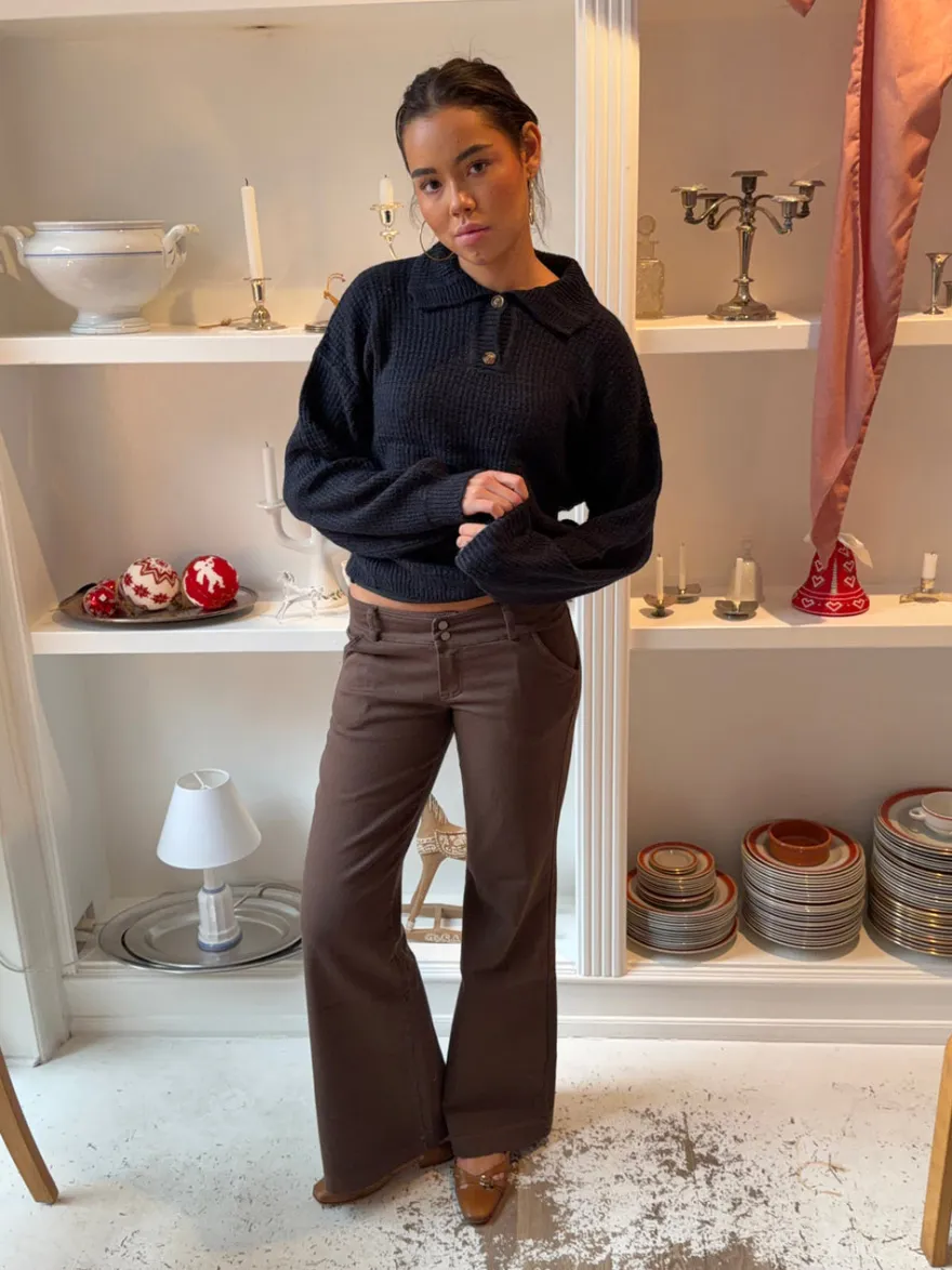 Design By Si Pinu jeans - Brun Sale
