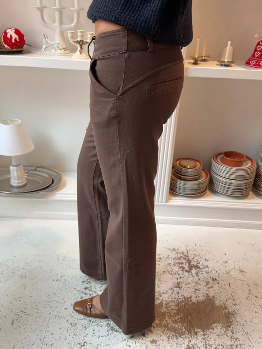 Design By Si Pinu jeans - Brun Sale