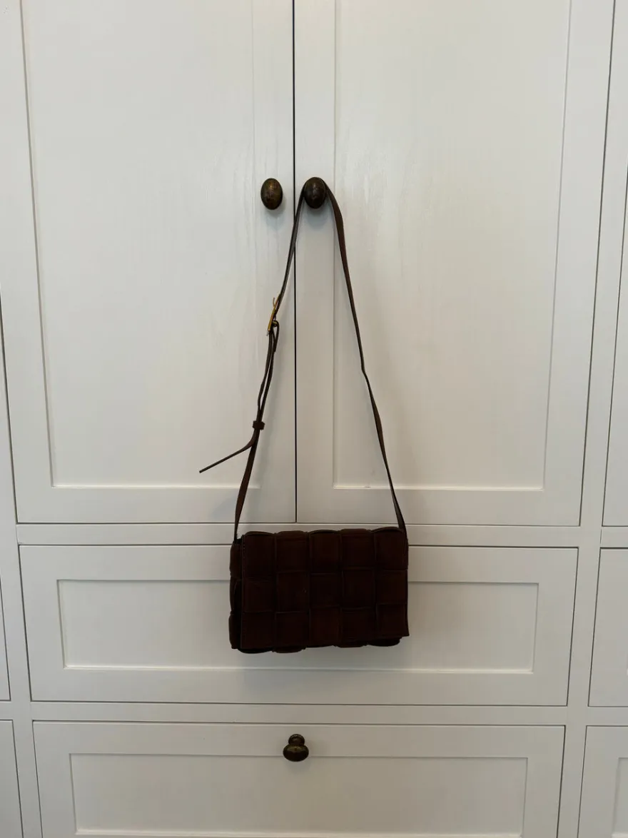 Design By Si Prague taske i flet - Brun New