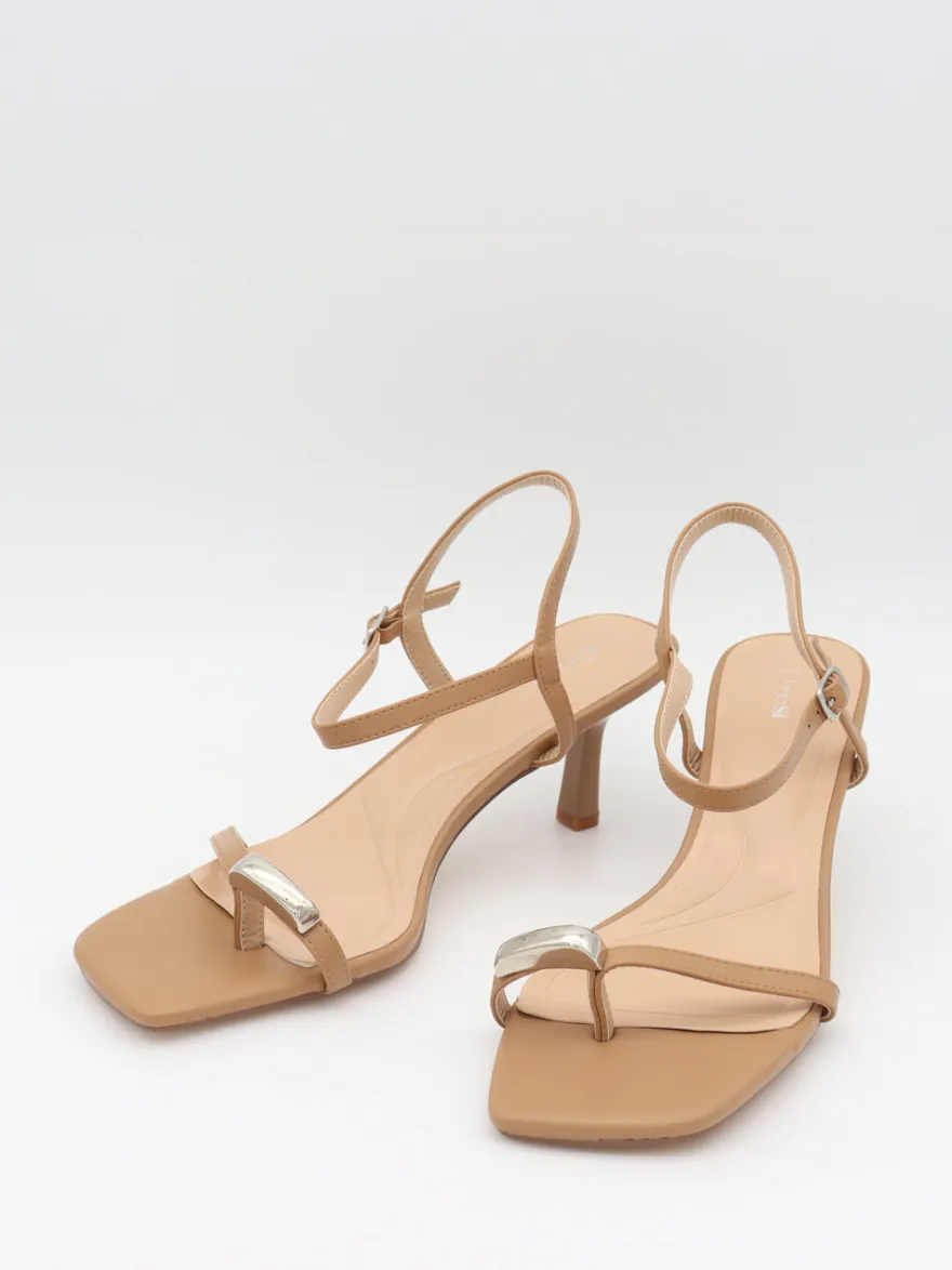 Design By Si Prima hæle - Beige