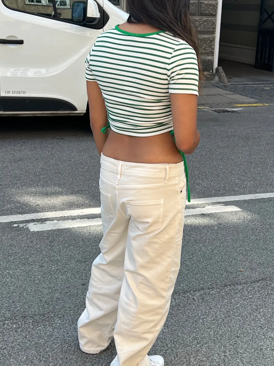 Design By Si Raka jeans - Off white New