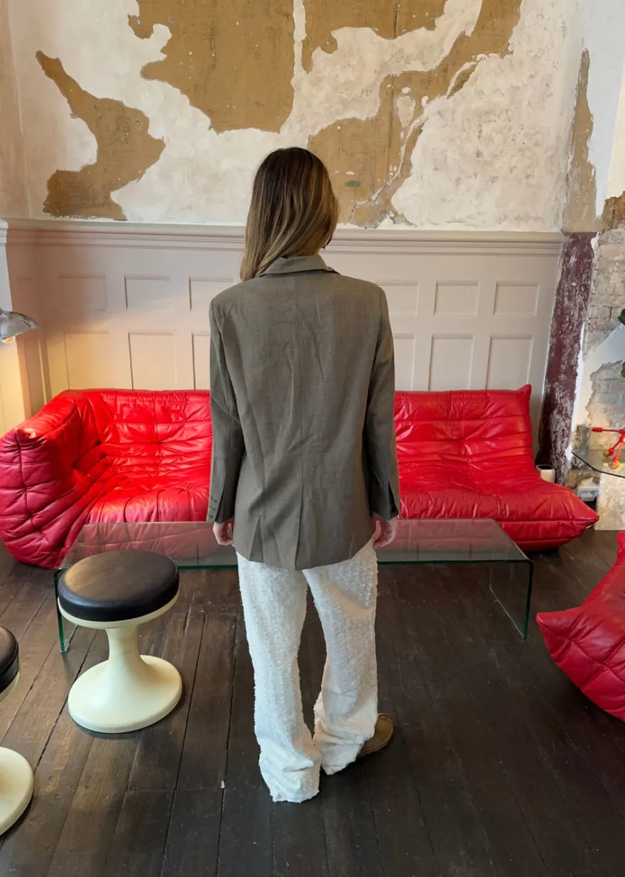 Design By Si Rosalie blazer - Taupe New