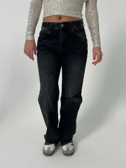 Design By Si Sage baggy jeans - Mørke grå denim Outlet