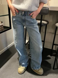 Design By Si Samara jeans - Blå denim Clearance