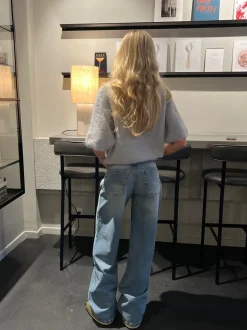 Design By Si Samara jeans - Blå denim Clearance