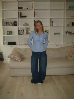 Design By Si Samara jeans - Mørkeblå denim