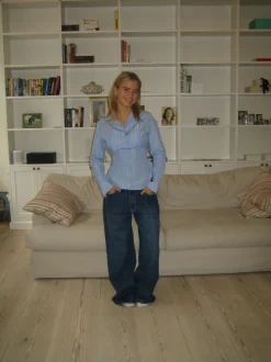 Design By Si Samara jeans - Mørkeblå denim
