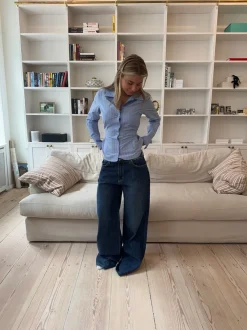 Design By Si Samara jeans - Mørkeblå denim