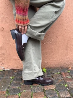 Design By Si Samia loafers med detaljer - Brun Outlet