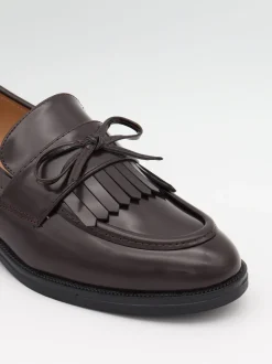 Design By Si Samia loafers med detaljer - Brun Outlet