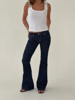 Design By Si Senia bootcut jeans - Mørkeblå Online
