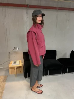 Design By Si Seraphine jakke - Vinrød Hot