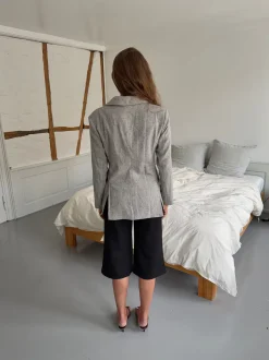 Design By Si Sienna blazer i uld - Lysegrå Best
