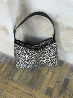 Design By Si Singapore taske - Leopard Clearance