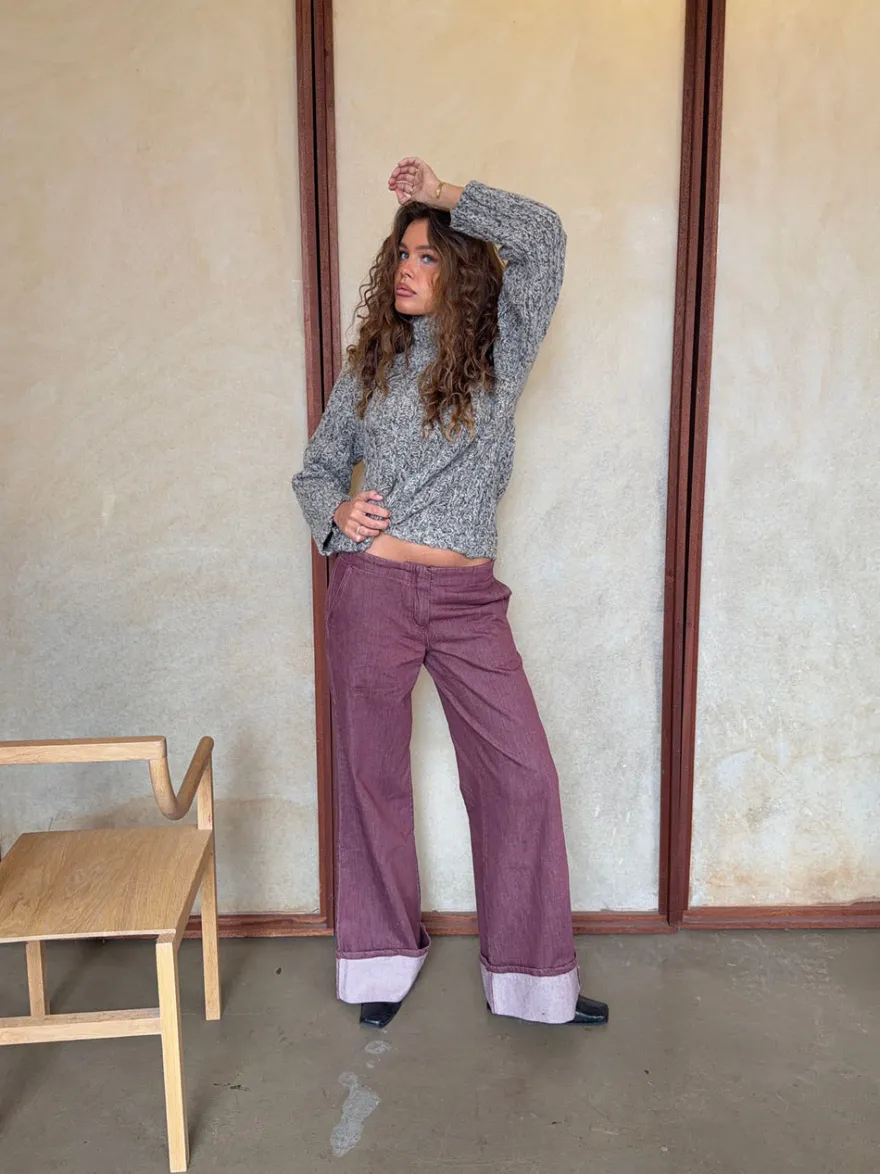 Design By Si Siv jeans - Bordeaux