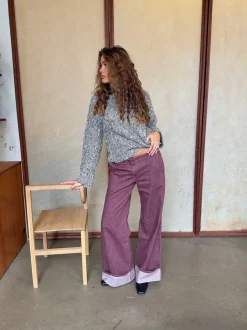 Design By Si Siv jeans - Bordeaux