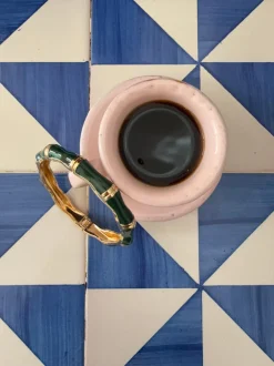 Design By Si Sola armbånd med guld detaljer - Mørke Grøn Hot