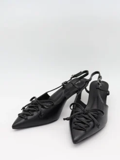 Design By Si Sola mules med sløje - Sort Discount