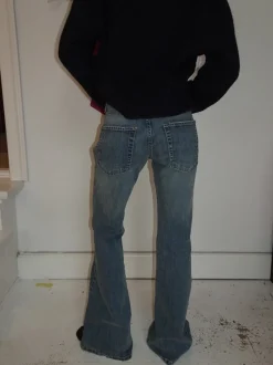 Design By Si Solea bootcut jeans - Lys denim Online