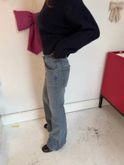 Design By Si Solea bootcut jeans - Lys denim Online
