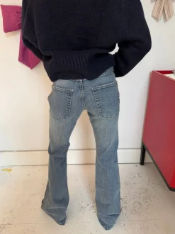 Design By Si Solea bootcut jeans - Lys denim Online
