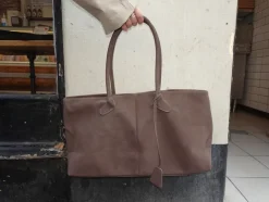 Design By Si Solero håndtaske - Kaffe