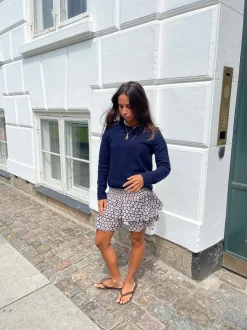 Design By Si Stockholm nederdel - Navy med stjerner