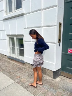 Design By Si Stockholm nederdel - Navy med stjerner
