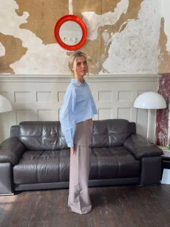 Design By Si Thealine bukser med nederdel - Taupe Discount