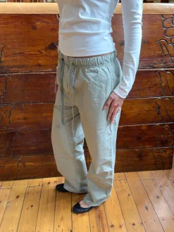 Design By Si Thora løse bukser - Grøn Hot