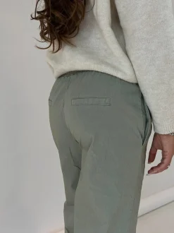 Design By Si Thora løse bukser - Grøn Hot