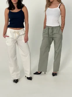 Design By Si Thora løse bukser - Grøn Hot