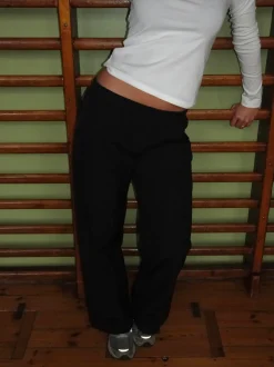 Design By Si Tiff trackpants - Sort Outlet
