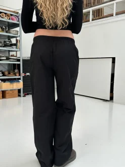 Design By Si Tiff trackpants - Sort Outlet