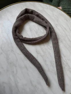 Design By Si Tova halstørklæde - Taupe Clearance