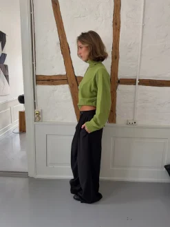 Design By Si Trina suitbukser med spændedetalje - Sort Best