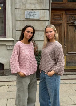 Design By Si Ursulla striktrøje - Lyserød New