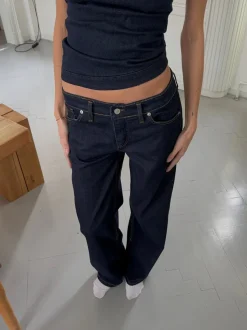 Design By Si Viki denim jeans - Mørk denim Sale