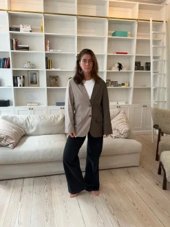 Design By Si Vivenne duo blazer - Beige/brun New